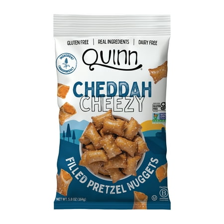 Quinn Plant Based Cheezy Style Filled Nuggets, Gluten Free, 5.8 oz, 1 Count