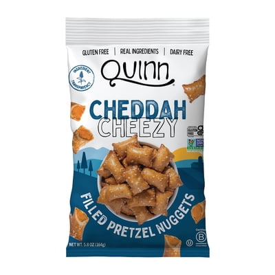 Quinn Plant Based Cheezy Style Filled Nuggets, Gluten Free, 5.8 oz, 1 Count
