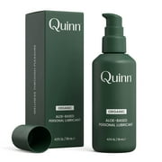 Quinn Wellness Lube, Natural Aloe & Water Based Personal Lubricant, Organic, 4.0 fl oz