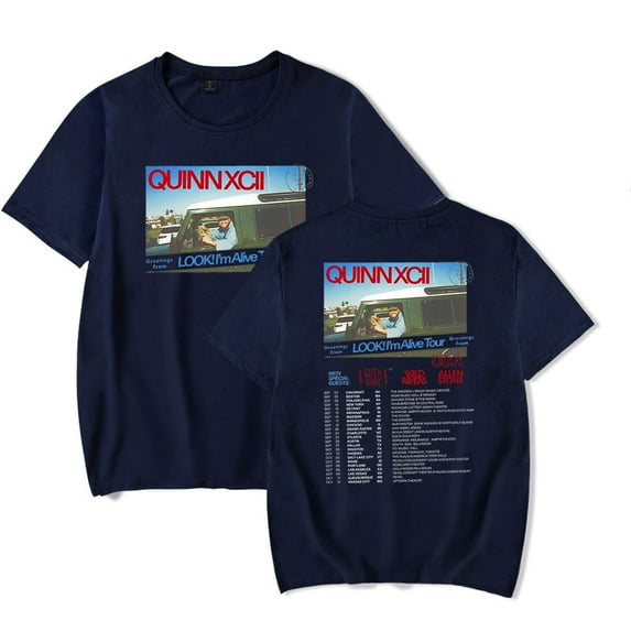 Quinn XCII Look I'm Alive Tour T-Shirt Unisex Summer Short Sleeve xs