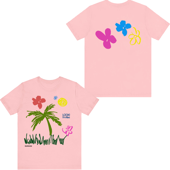 Quinn XCII Merch LOOK! An Album T-shirt Men Women Shirt Short Sleeve Casual Tee