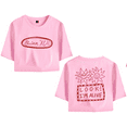 thumbnail image 1 of Quinn XCII Merch LOOK! I'm Alive Crop Top Midriff-Baring Tshirt Girl Short Sleeve, 1 of 2