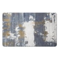 thumbnail image 1 of Quinn's Modern Abstract Beige Area Rug Runner: Non-Slip, Stain Resistant, Low Pile, Machine Washable, 20x32 inch - Elegant Upgrade for Living Room, Kitchen, Bedroom, or Bathroom, 1 of 5