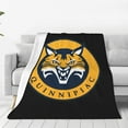 thumbnail image 1 of Quinnipiac University Blanket Large Luxury Fleece Soft Anti-Static Anti-Pilling Flannel Bed Blanket, 1 of 6
