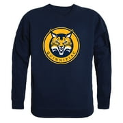 Quinnipiac University Bobcats College Crewneck Sweatshirt - Navy, Small