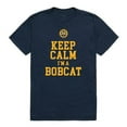 thumbnail image 1 of Quinnipiac University Men Keep Calm T-Shirt, Navy - Extra Large, 1 of 1