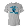 thumbnail image 1 of Quint's Shark Fishing Amity Island Shark DT Adult T-Shirt Tee, 1 of 2