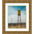 thumbnail image 1 of Quintero, Sonja 12x14 Gold Ornate Wood Framed with Double Matting Museum Art Print Titled - Yellow Water Tower II, 1 of 4