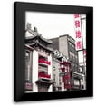 thumbnail image 1 of Quintero, Sonja 20x24 Black Modern Framed Museum Art Print Titled - Chinatown Reds I, 1 of 5
