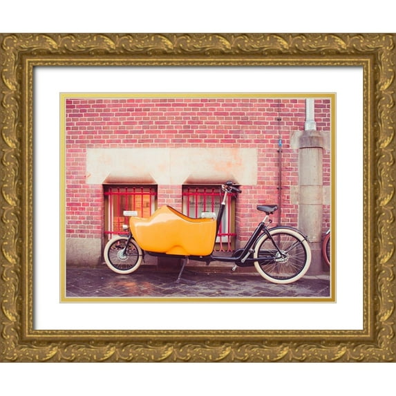 Quintero, Sonja 24x19 Gold Ornate Wood Framed with Double Matting Museum Art Print Titled - European Charms II