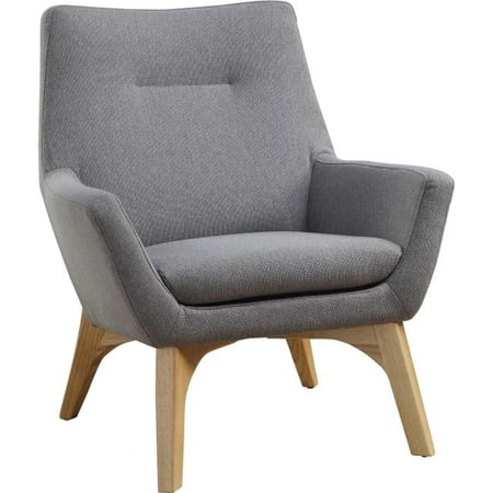 Quintessence Collection Upholstered Chair, Gray