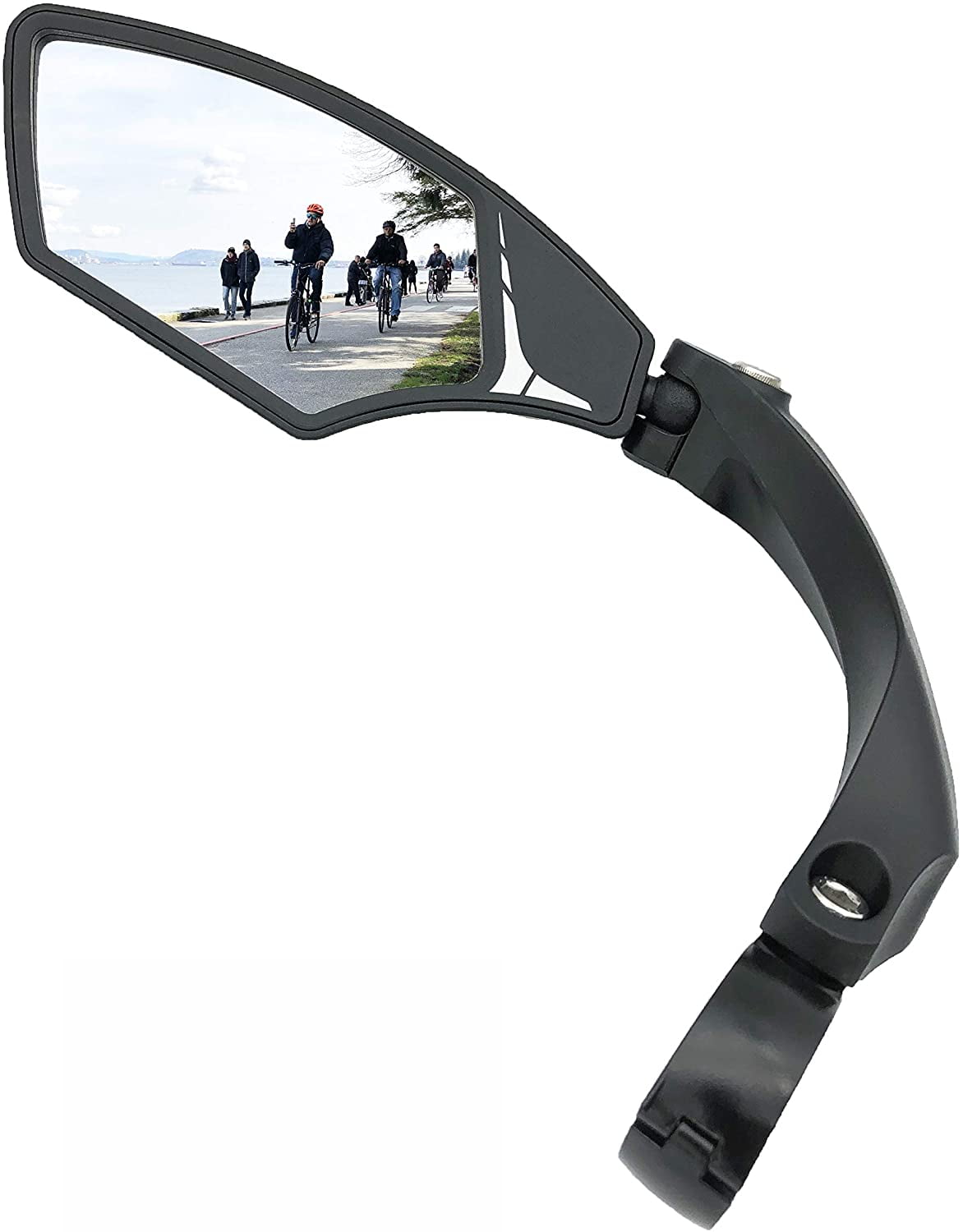 Zefal Bike Mirror with LED Bike Light (Universal Handlebar