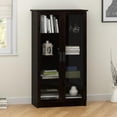 thumbnail image 1 of Ameriwood Home Quinton Point Bookcase with Glass Doors, Espresso, 1 of 6