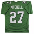 Quinyon Mitchell Authentic Signed Kelly Green Pro Style Jersey JSA ...