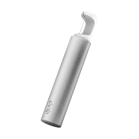 Quip Waxed Dental Floss, Refillable Dispenser, Slate Metal, 3-Month Mint Refill