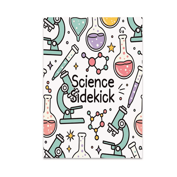 Quirky Academic Lab Art - Science Enthusiast - 13x19 Poster Print