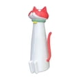 thumbnail image 1 of Quirky Cat Vase,Cat Flower Vase,Whimsical Cat Decor Small Planter,7.1 Inch Funny Kitty Planter for Desk,Shelf,Boho Home Decor,Whisker Shaped Flower Vases,Adorable Gifts for Women,Lover(D), 1 of 6