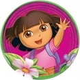 thumbnail image 1 of Quirky Dora's Flower Adventure Birthday Party Dinner Paper Plates Disposable Tableware 8 Ct, 1 of 2