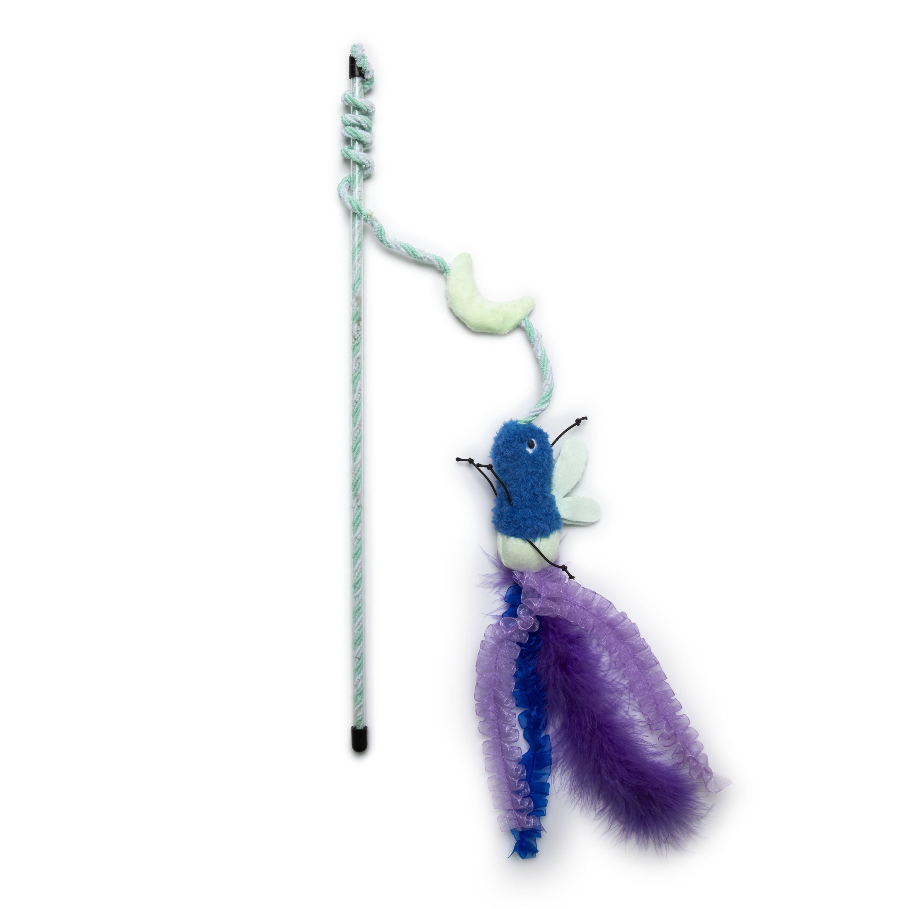 Quirky Kitty Glowing Forest Firefly Wand Night Play Catnip Cat Toy, Pack of 1, FireFly Wand