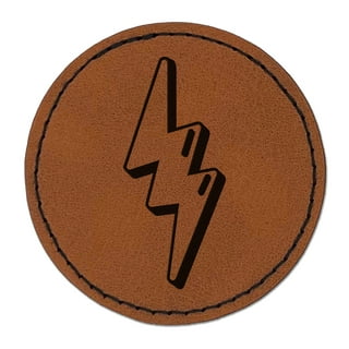 Black and Green Lightning Bolt Iron on Sewing Patches, Cool Patches, Trendy  Patches 