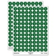 thumbnail image 1 of Quirky Lightning Bolt 200+ Round Stickers - Dark Green - Gloss Finish - 0.50" Size, 1 of 3
