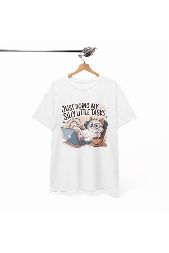 Quirky T-Shirt S-5XL Odd & Tee Just Doing My Little Tasks Shirt Birthday Gifts; For Men & Women