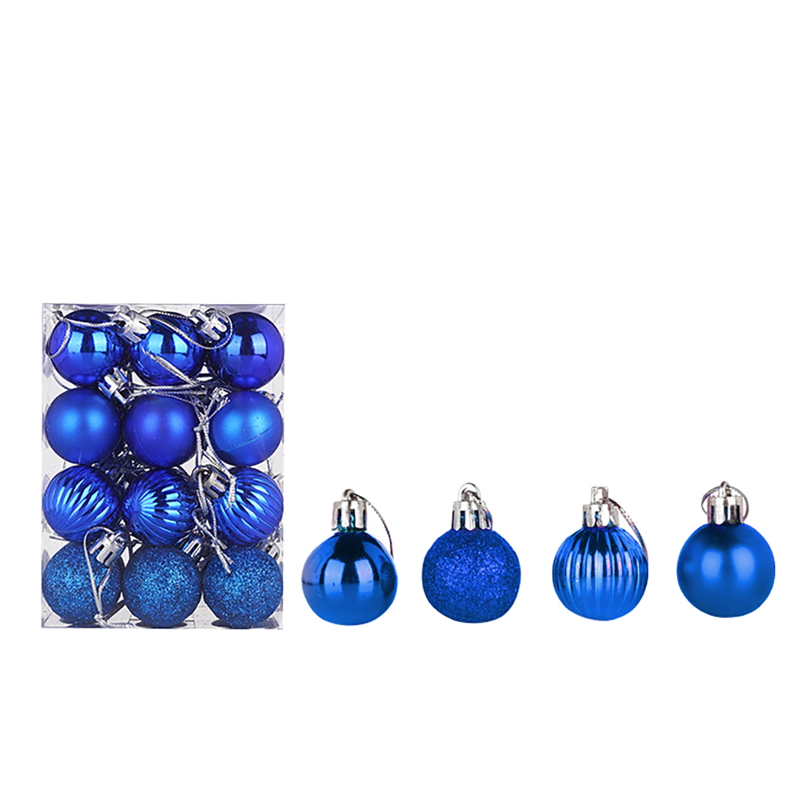 Quistrepon Christmas Decor,24Pcs Christmas Balls Ornaments Party Xmas