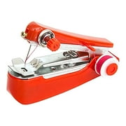 Quistrepon Handheld Sewing Machine Manual Sewing Machine Portable Stapler Mini Sewer Machine Hand Stitcher Sewing Machine Handy Needlework Tool for Diy Crafts Home Travel