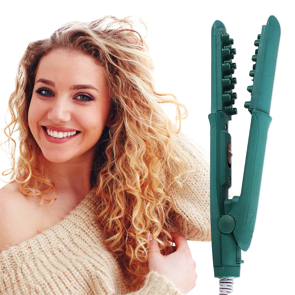 Quistrepon Mini Hair Curler,Electric Curling Iron Corn Perm Splint