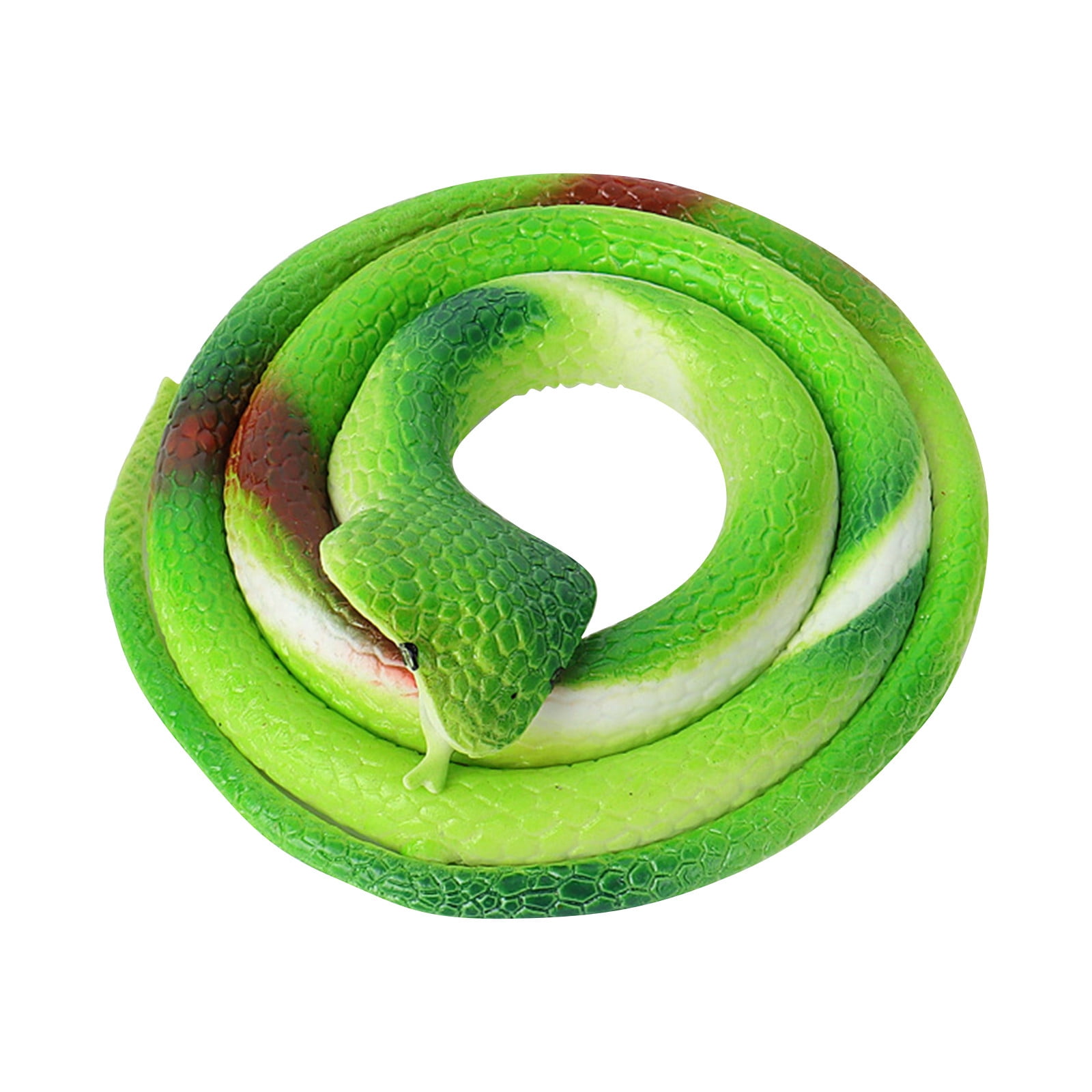 Quistrepon Rubber Snakes To Keep Birds Away Realistic Fake Rubber Snake