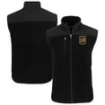 thumbnail image 1 of Men's Cutter & Buck Black LAFC Big & Tall Cascade Eco Sherpa Fleece Full-Zip Vest, 1 of 3