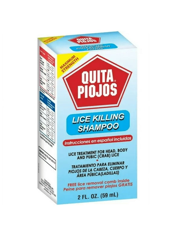 Lice Shampoo in First Aid