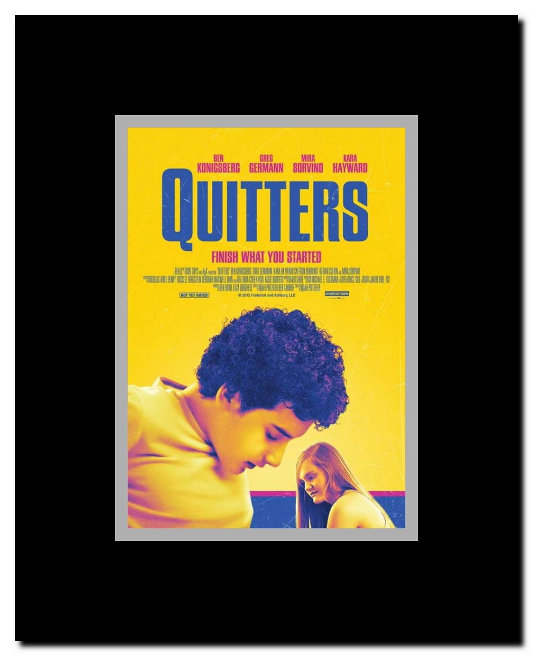 Quitters Framed Movie Poster