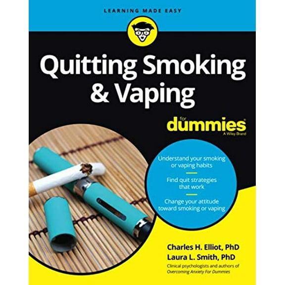 Pre-Owned Quitting Smoking & Vaping for Dummies (Paperback) 1119616913 9781119616917