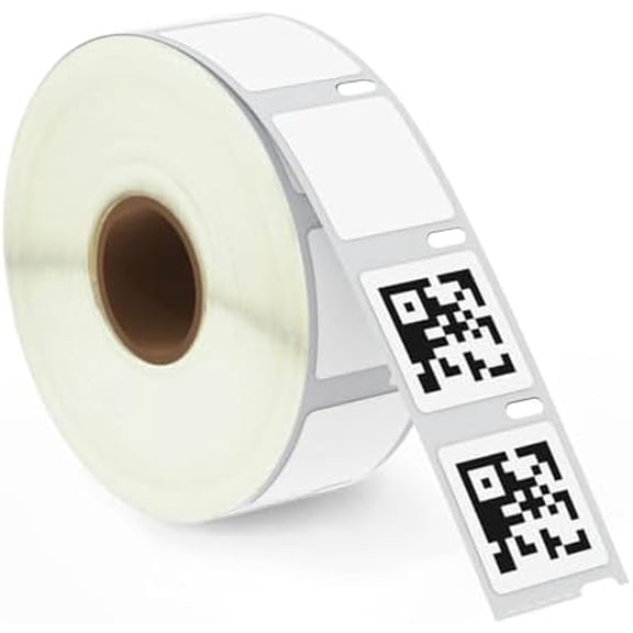Quivanta - Compatible DYMO 30332 (1" x 1") Square Multipurpose Labels - Compatible with DYMO Labelwriter 450, 4XL, NOT FIT 550 & 5XL [1 Roll/750 Labels]
