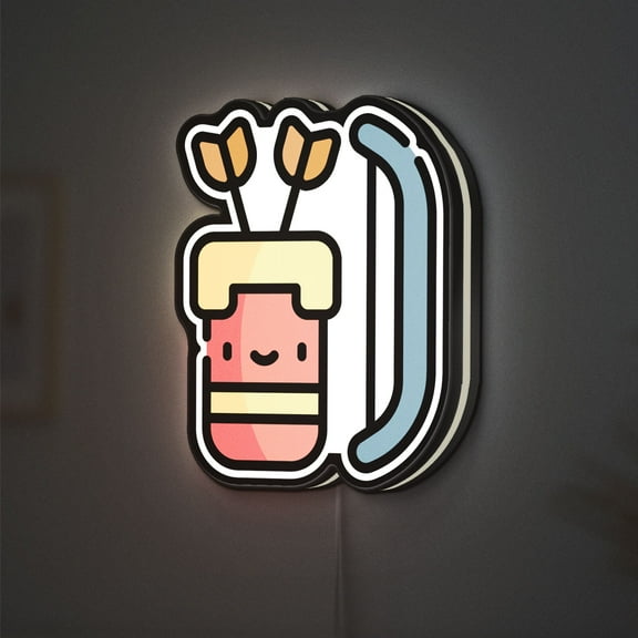 Quiver 3D Novelty Light Box, Bow and Arrow Lamp, Archery Sports LED Light, Medieval Weapon Decor (Width 12 inch, 30cm)