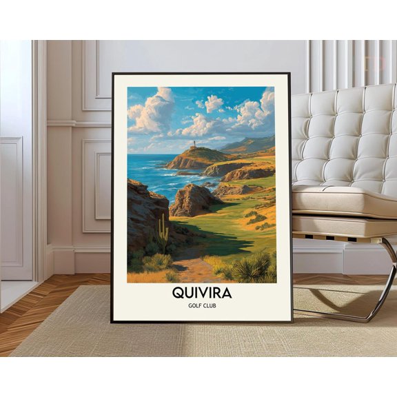 Quivira Golf Resort Cabo Poster Unframed Paper Print