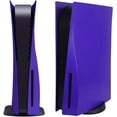 thumbnail image 1 of Quixal Disc Edition Face Plates Cover Skins Shell Panels for PS5, Starlight Purple, 1 of 6