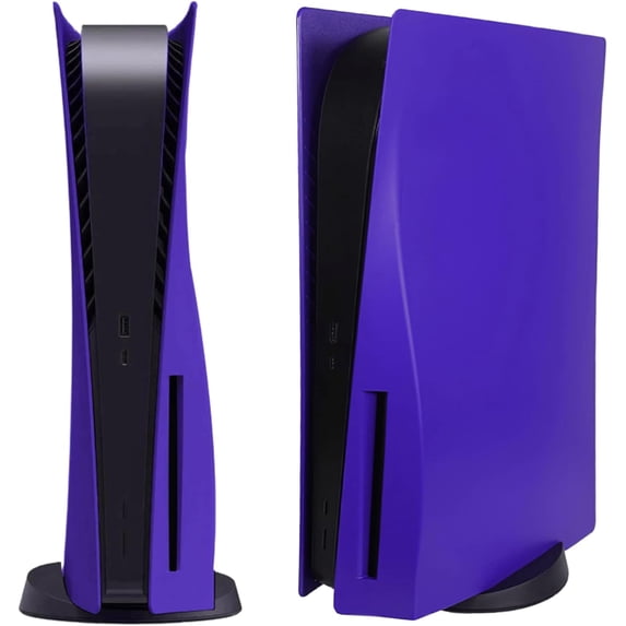 Quixal Disc Edition Face Plates Cover Skins Shell Panels for PS5, Starlight Purple