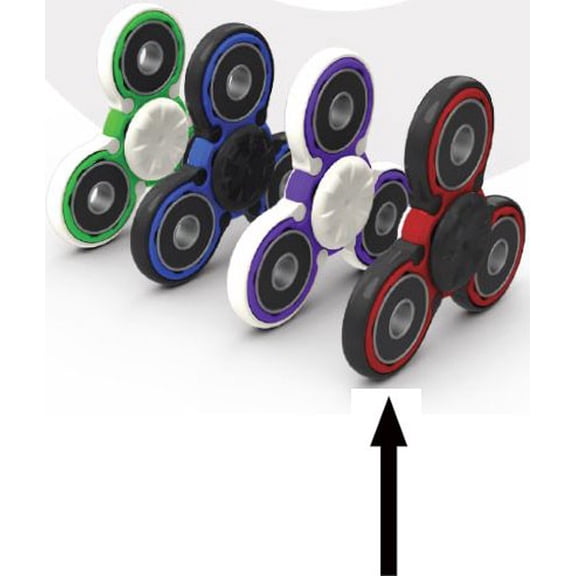 Quixters Red Basic Spinner (Black Outside)