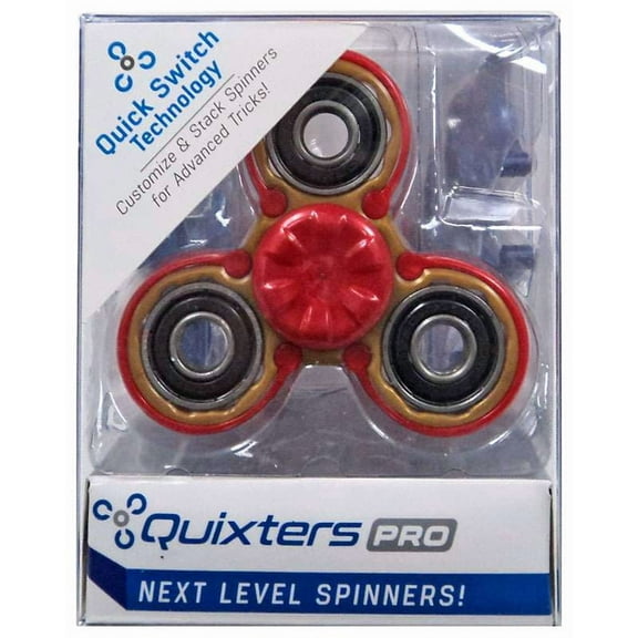 Quixters Gold Pro Spinner (Red Outside)