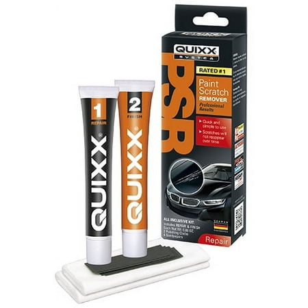Quixx System Paint Scratch Remover Kit, Gel Polish, Clear Finish