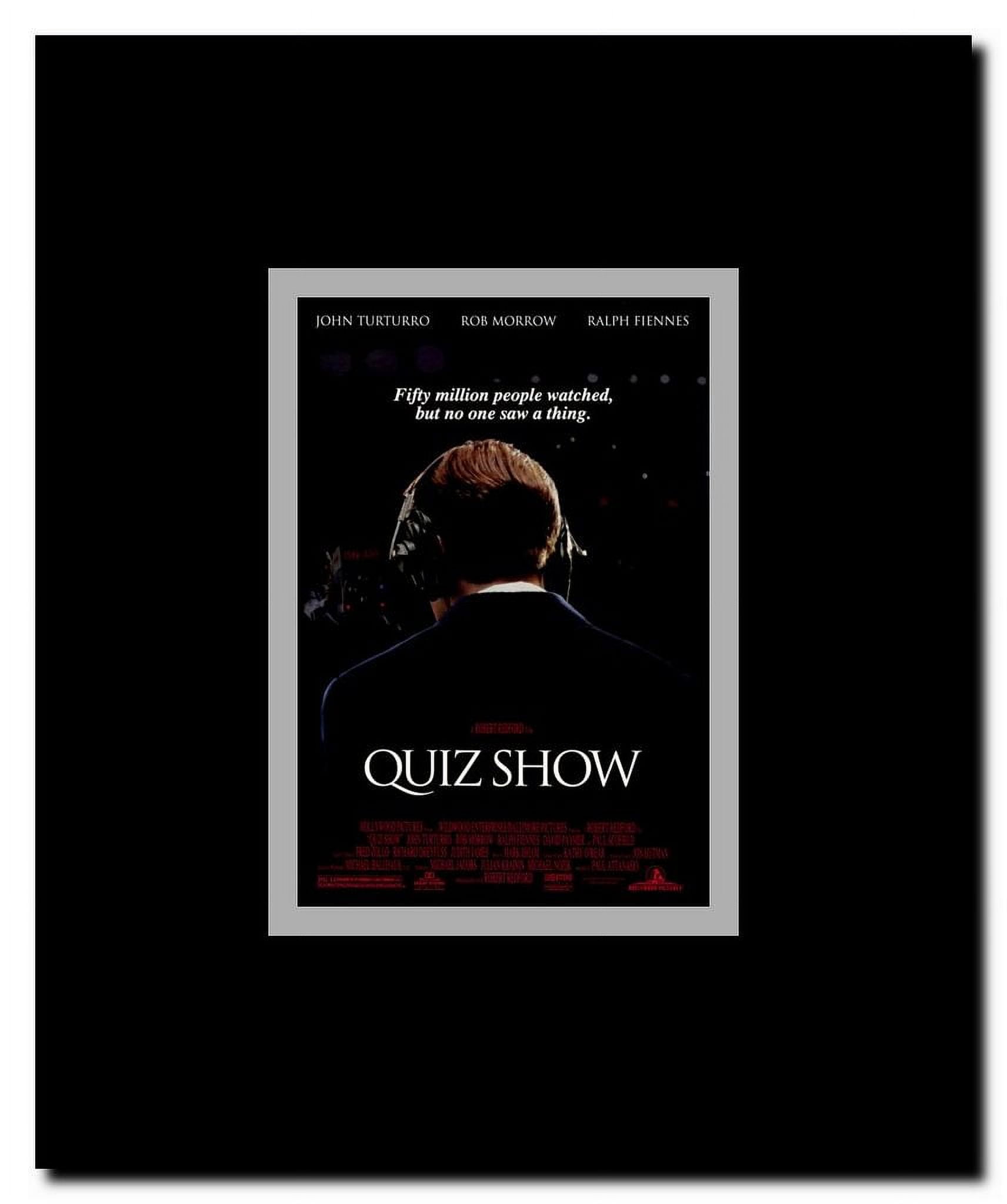 Quiz Show Framed Movie Poster