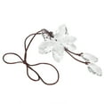 QukaimCrystal Flower Pendant Crystal Flower Car Hanging Ornament Glass