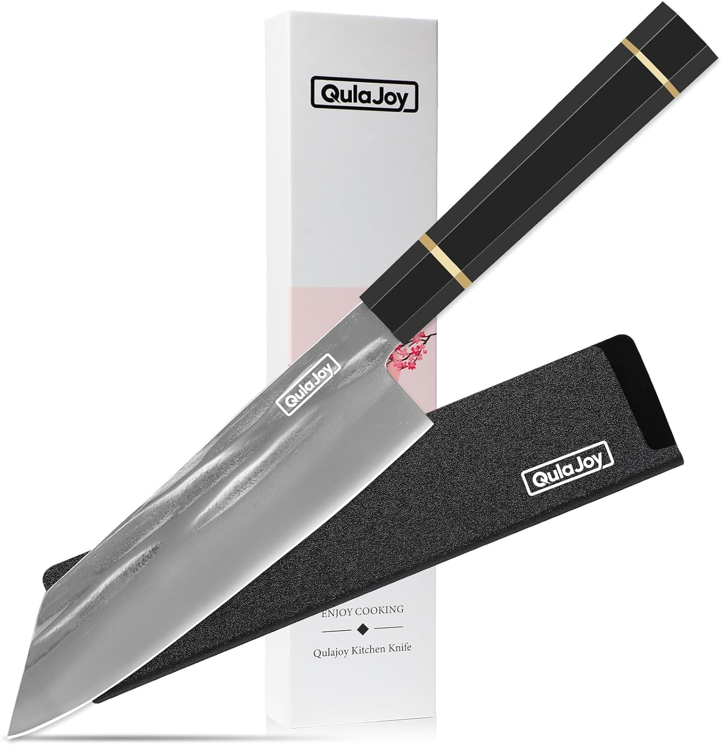 Qulajoy Kiritsuke Chef Knife 7 Inch Hand Swedish Sandvik Steel