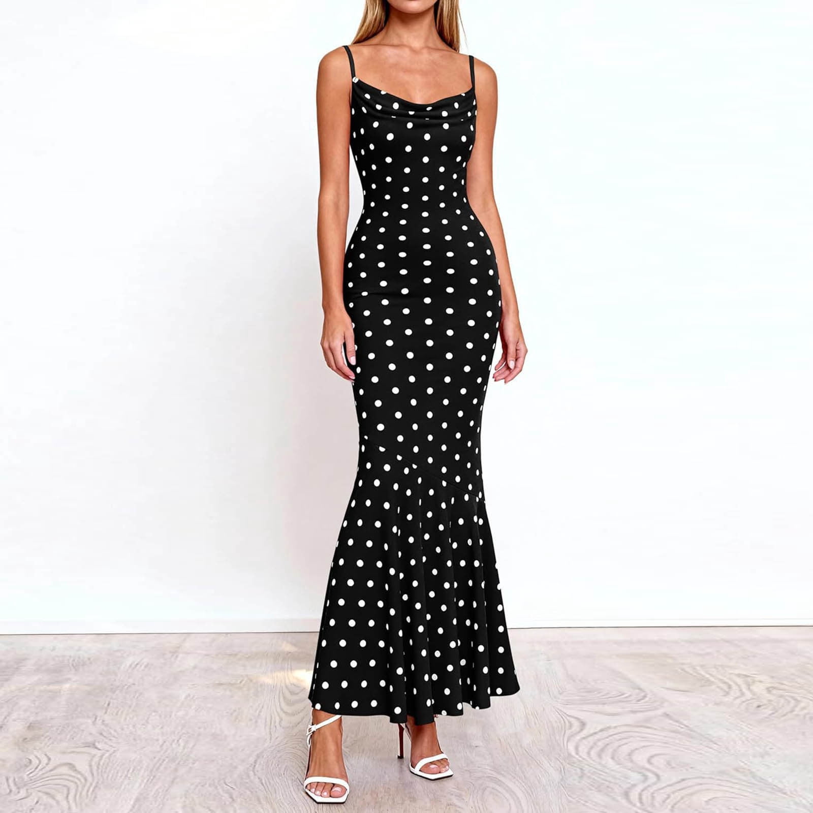 How To Ruffle Pasta Qulqfy Boho Summer Dresses for Women 2026 Sleeveless Maxi Casual ...