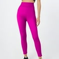 thumbnail image 1 of Qulqfy Compression Womens Leggings Yoga Gym Pink Tummy Control High Waist Butt Lifting Stretchy Leggings Comfy Pants Women S, 1 of 6
