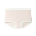 thumbnail image 1 of Qulqfy Cotton Underwear Women High Waisted Breathable Invisible Comfort Soft Panties Panties for Women M, 1 of 2
