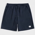 thumbnail image 1 of Qulqfy Mens 5 Inch Shorts Gym Blue Running Summer Shorts Elastic Waist Spring Solid Shorts for Men 3XL, 1 of 3