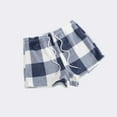 thumbnail image 1 of Qulqfy Plaid Lounge Shorts Women High Waisted Drawstring Elastic Waist Athletic Pockets fluff Loose Bow Summer Shorts for Women, 1 of 5